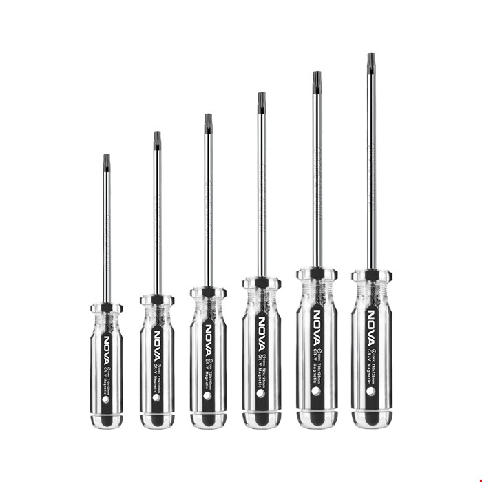 پیـچ گوشتی دسته کریستالی ستاره ای T30