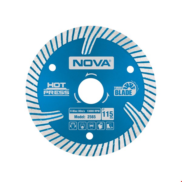 صفحه گرانیت بر توربو الماسه 115 میلیمتری