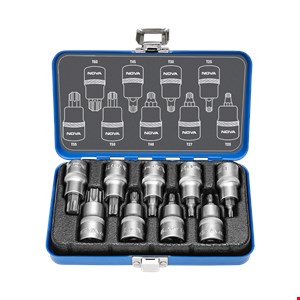 6695 ست بکس 1/2 اینچ 9 پارچه آلنی ستاره ای