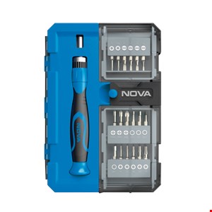 ست 20 پارچه پیچ گوشتی موبایلی نووا