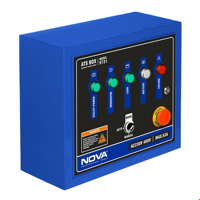جعبه کنترل موتور برق (ATS Box)