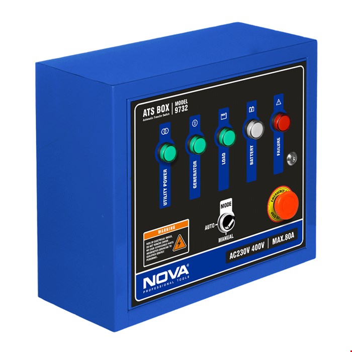 جعبه کنترل موتور برق (ATS Box)